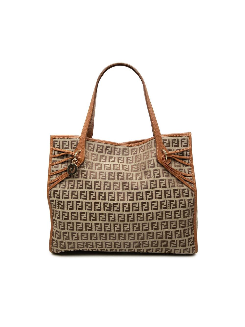 Fendi Zucchino Canvas Tote Pre-Loved #373867F66B